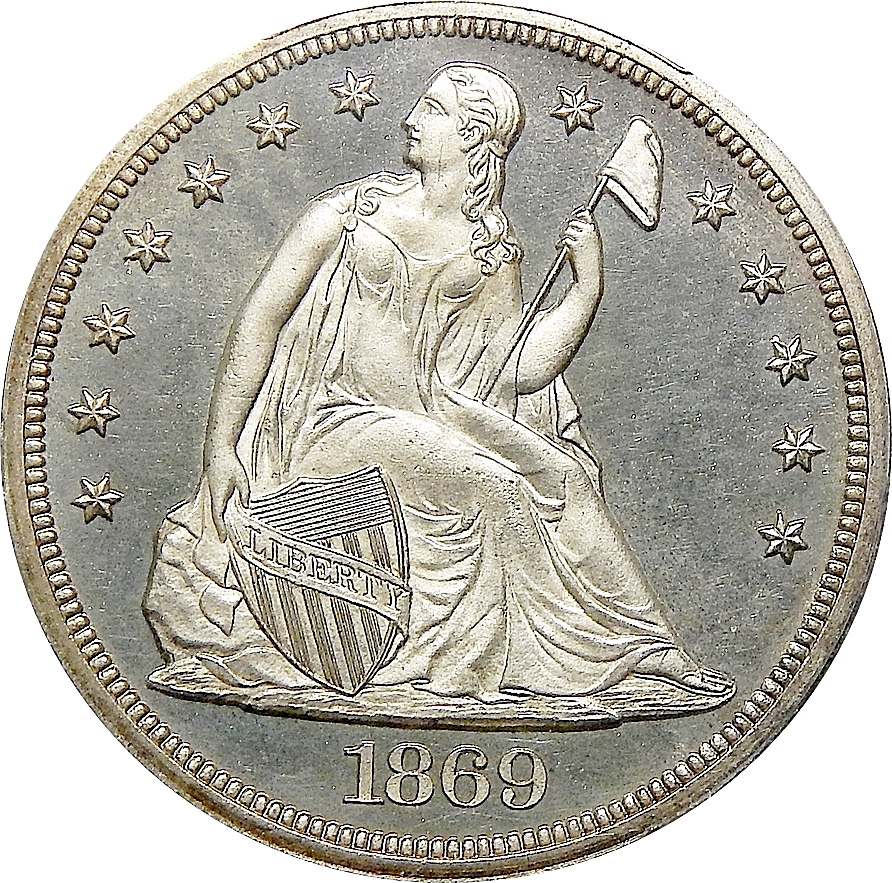 1840-1873 Liberty Seated Dollar