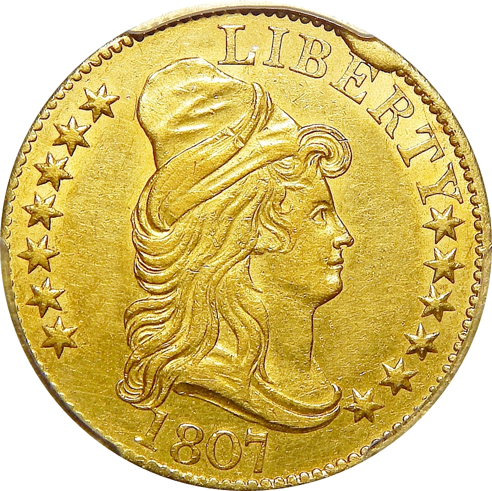 $5 Early Gold/Lib, 1795-1907