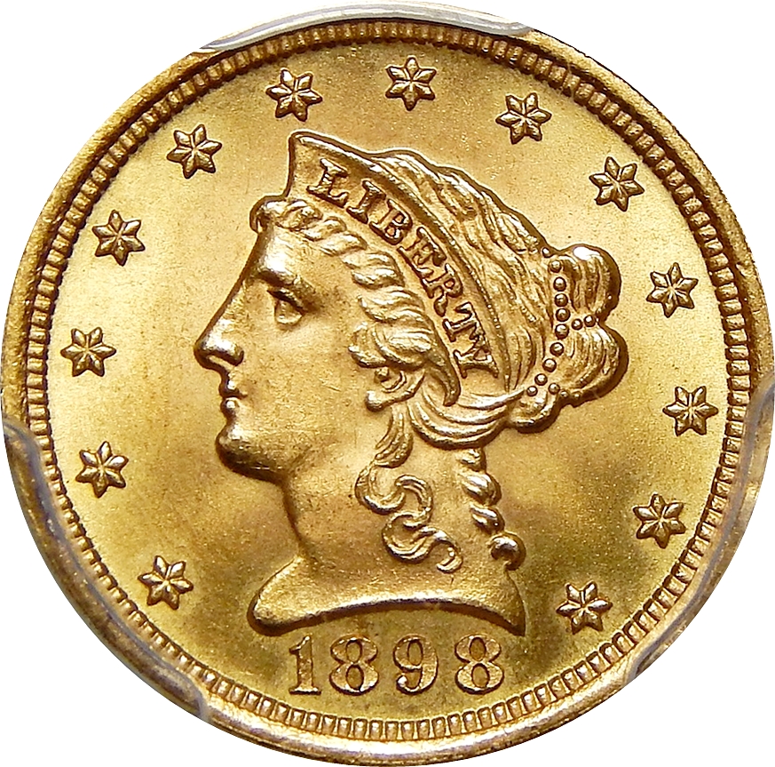 $2.5 Early Gold/Lib, 1796-1907