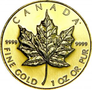 Canadian Gold Maple Leaf